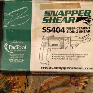 Snapper Shear SS404 Fiber-Cement Siding Shear. I Only Cut 4 Fiber Board With it.